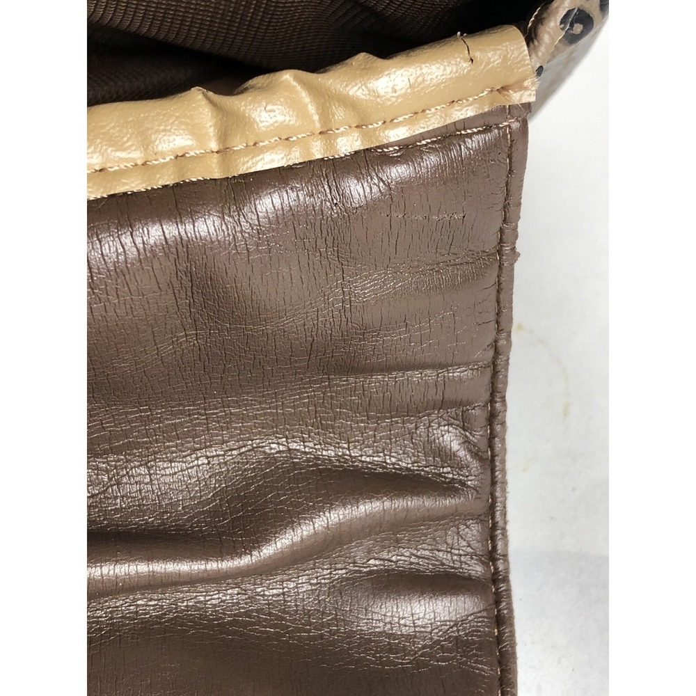 Vtg 80s Alentino Nas Crossbody Bag Boho Faux Reptile Tassel Statement FRGR SMELL - Picture 12 of 16
